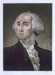 Portrait of George Washington, from 